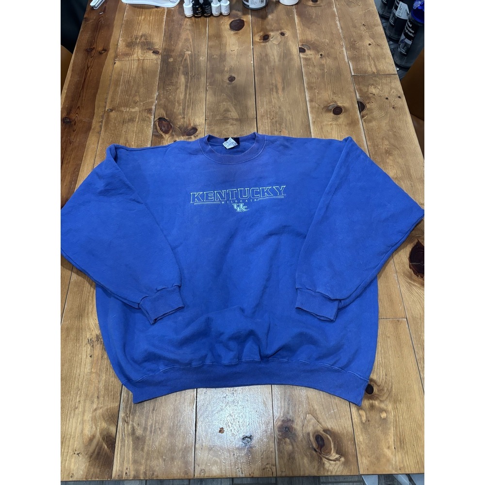 Vintage AS Sports University of Kentucky Wildcats Crewneck Sweatshirt Adult XL